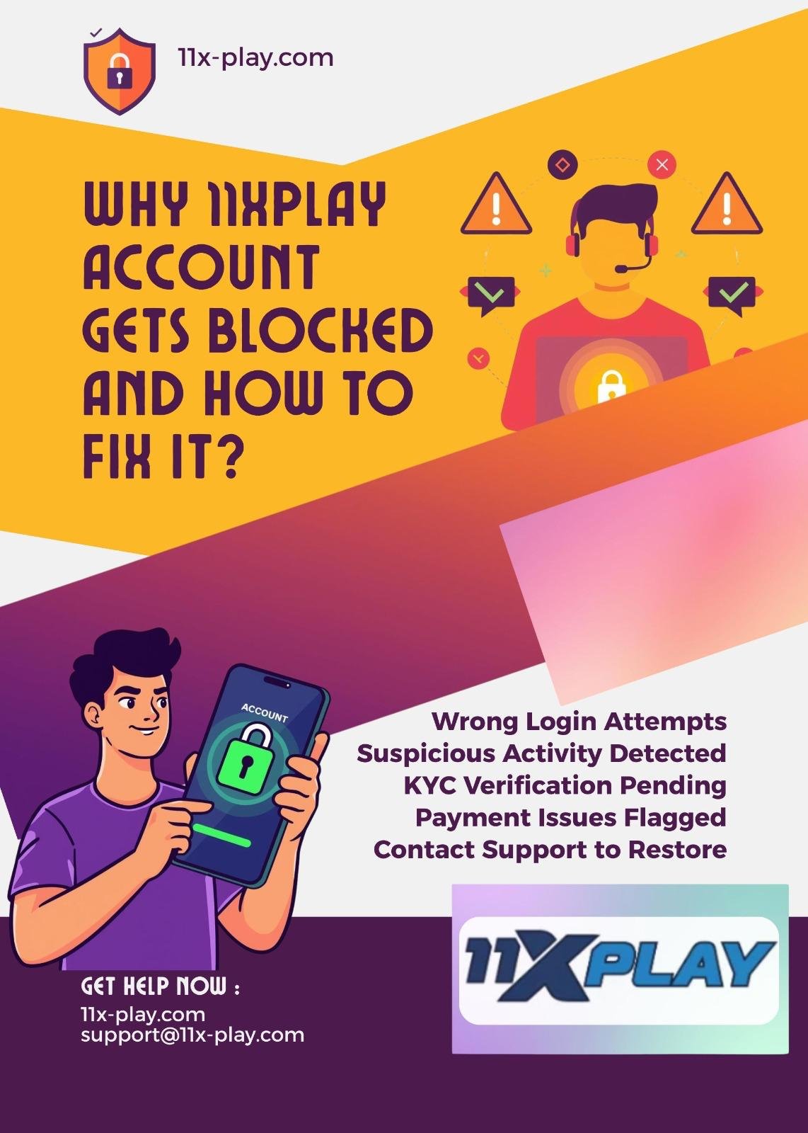 Why 11xPlay Account Gets Blocked and How to Fix It